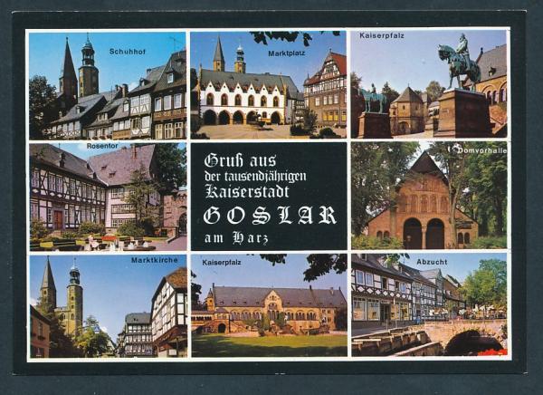 Kaiserstadt Goslar,   Histor.-Gebäude